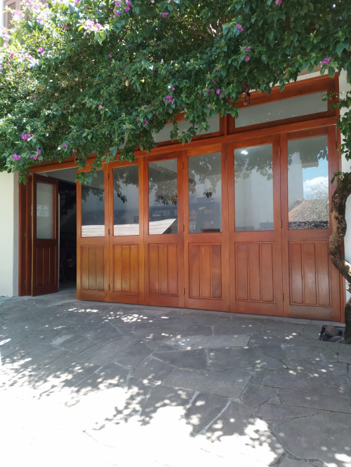 Portas Balcão de Madeira